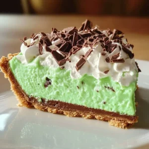 Shamrock Shake Pie