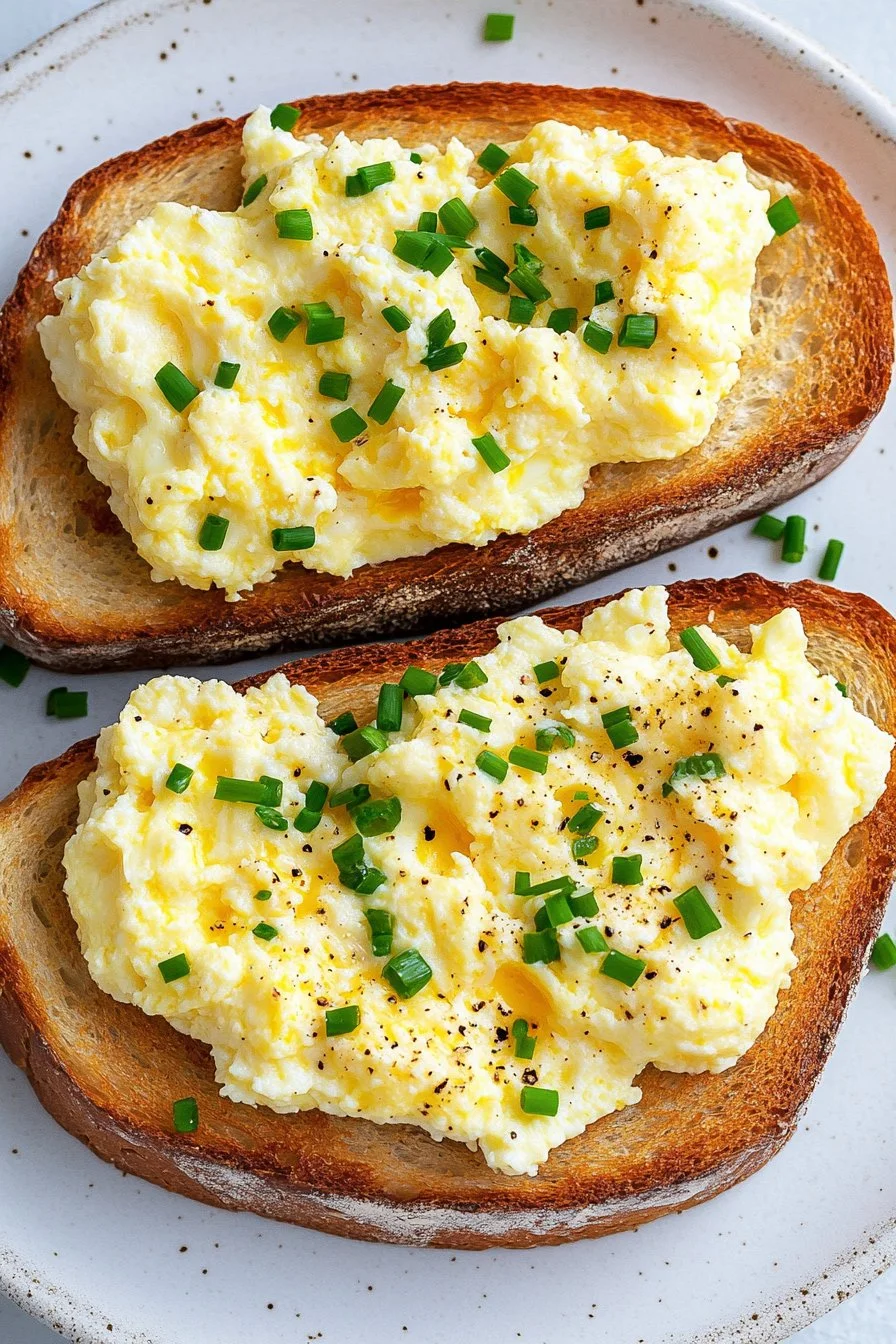 Egg and Ricotta Toast