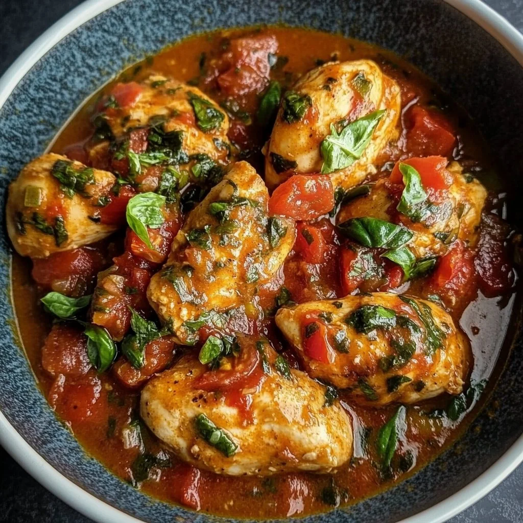 creamy tomato basil chicken