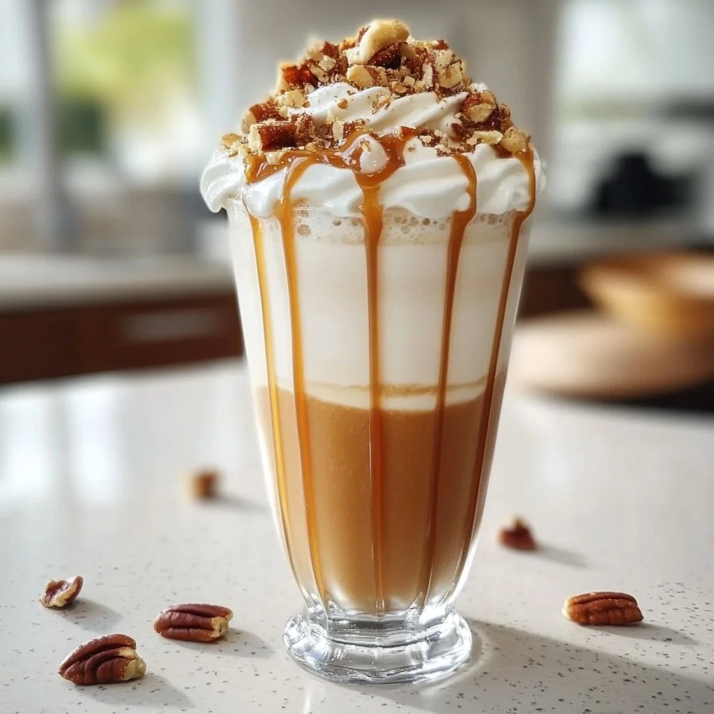 Southern Caramel Pecan Pie Milkshake