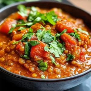Spicy Red Lentil Curry