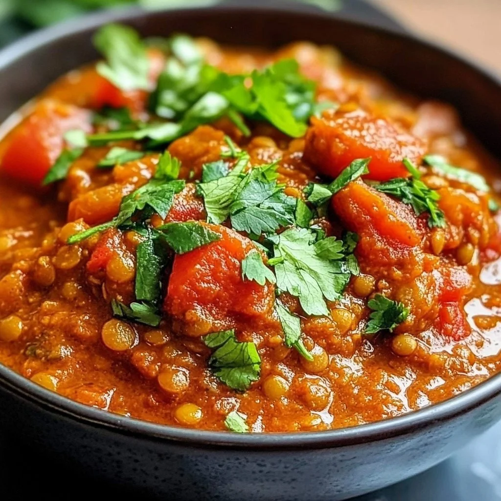 Spicy Red Lentil Curry