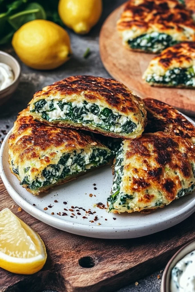 Spinach Cottage Cheese Bagels