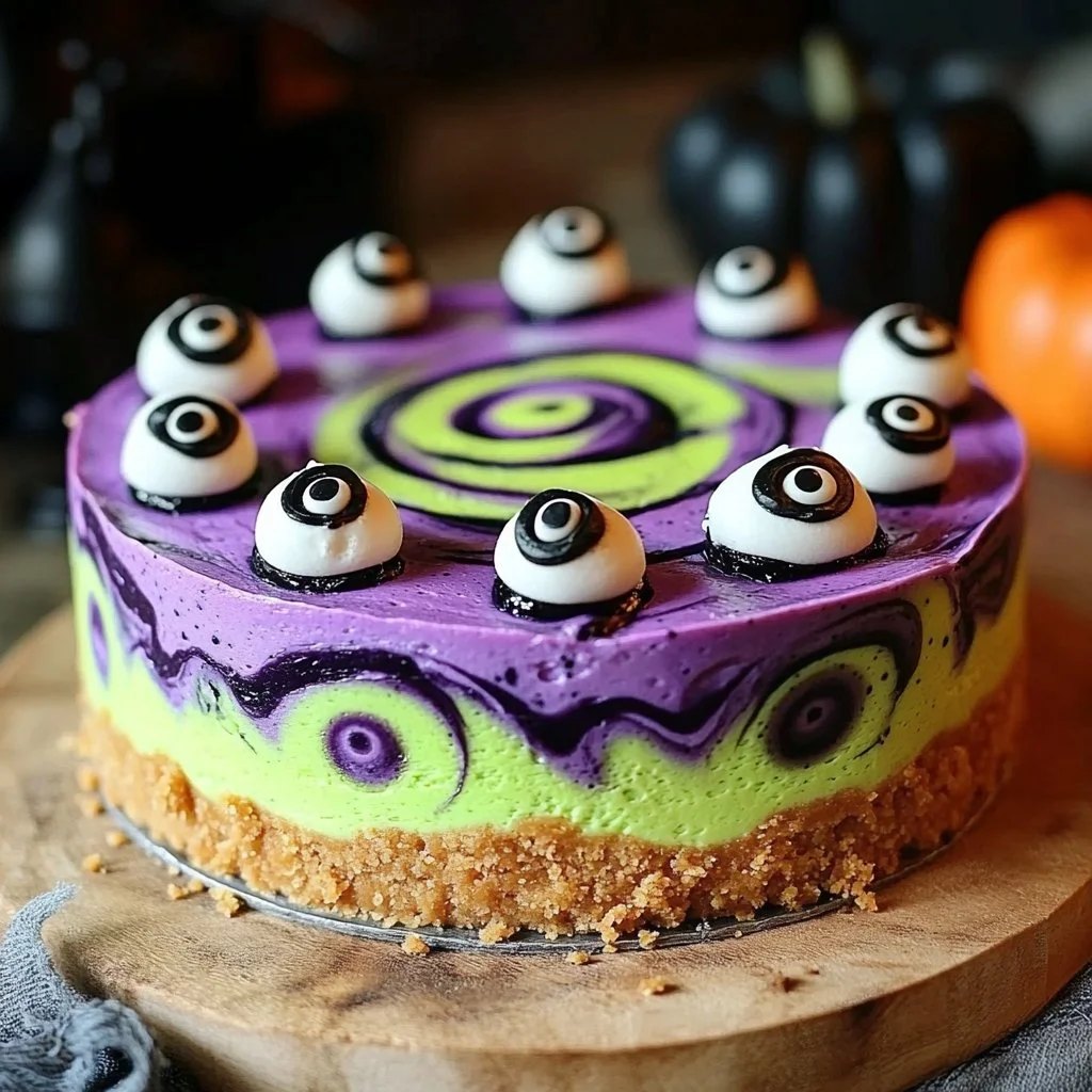 Spooky Halloween Cheesecake