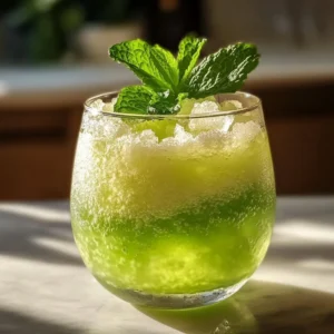 Mojito Sherbet Punch
