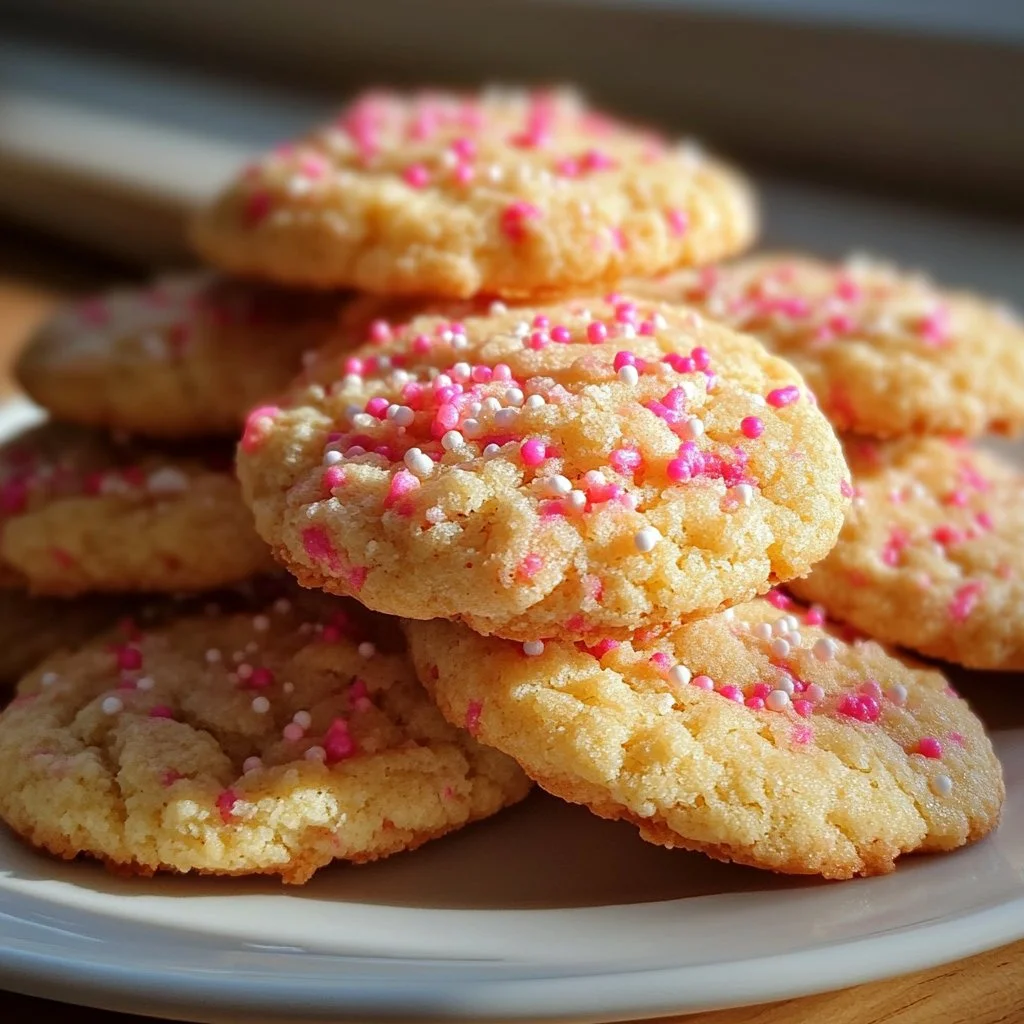 Strawberry Crunch Cookies