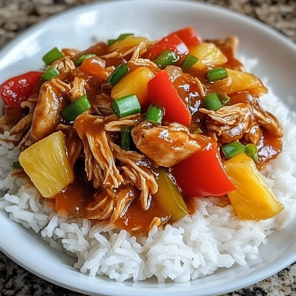 Sweet Hawaiian Crockpot Chicken