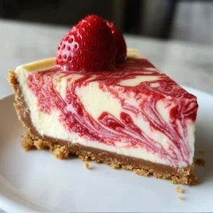 Strawberry Crunch Cheesecake Slice