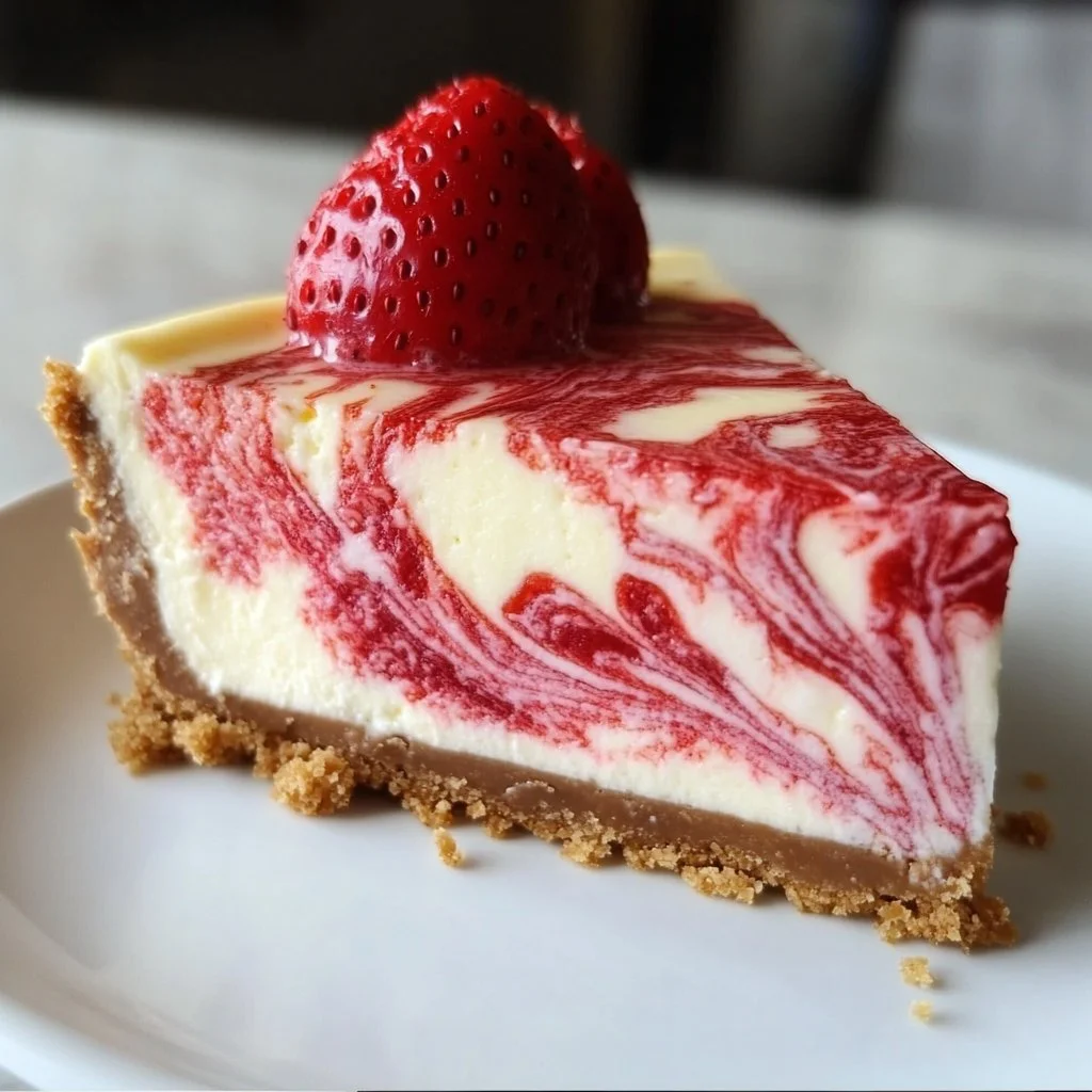 Strawberry Crunch Cheesecake Slice