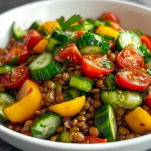 Hearty Lentil Salad