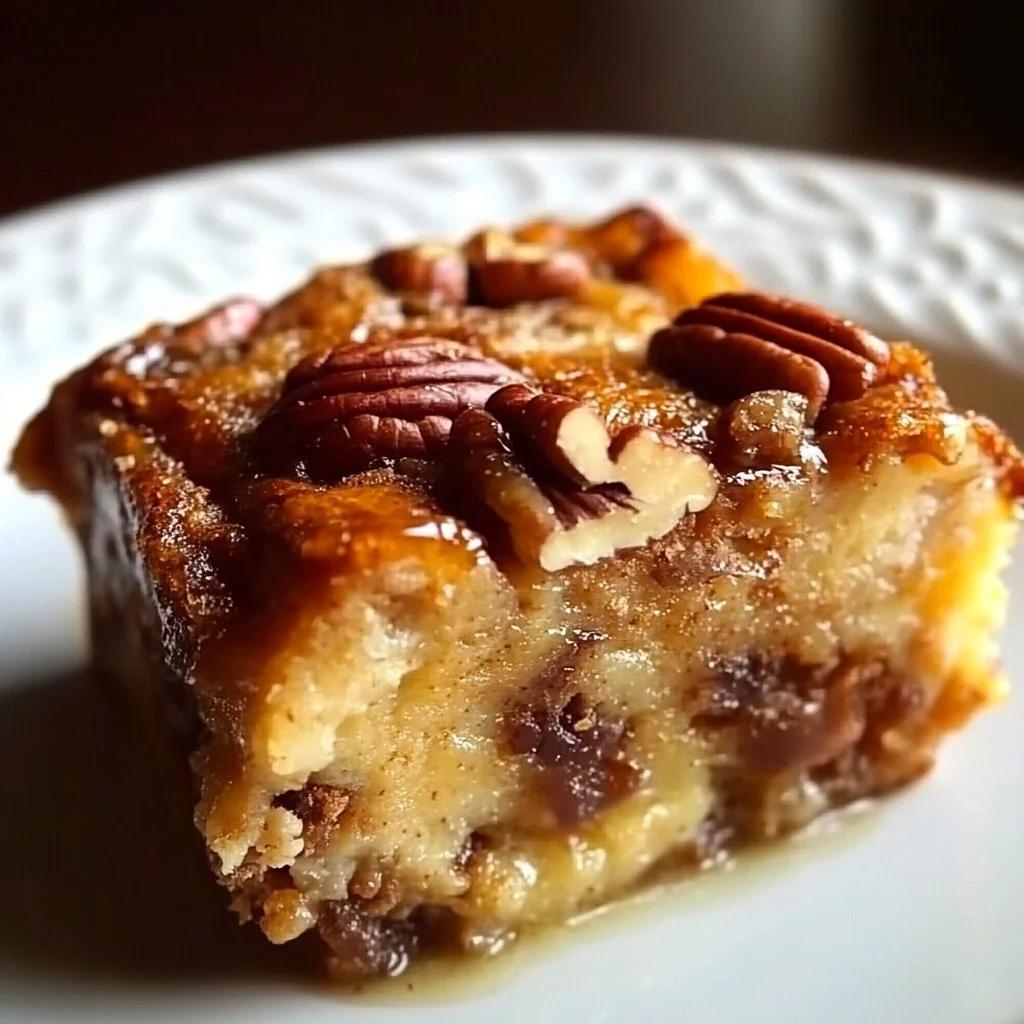 pecan pie bread pudding