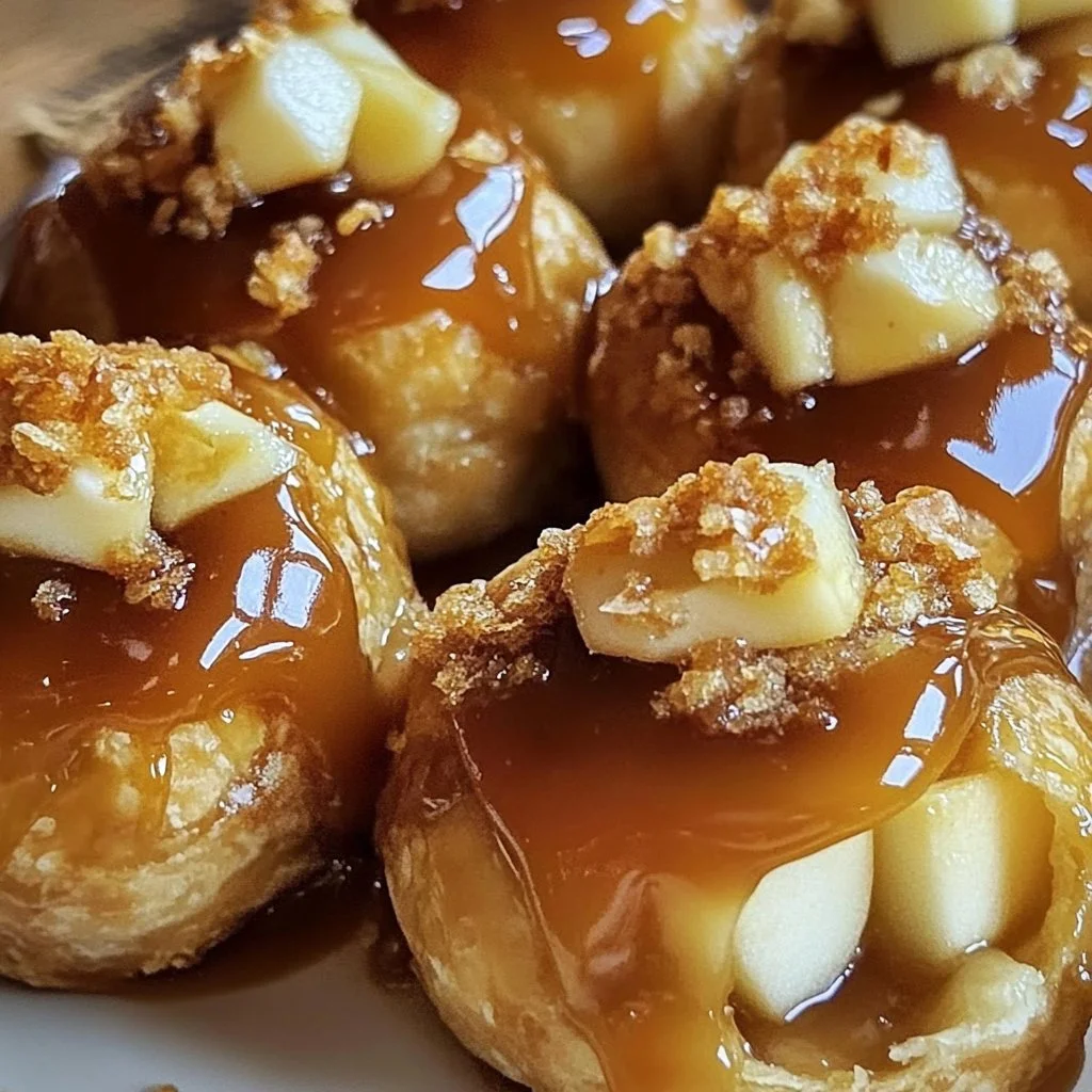 Apple Caramel Bombs Pastry