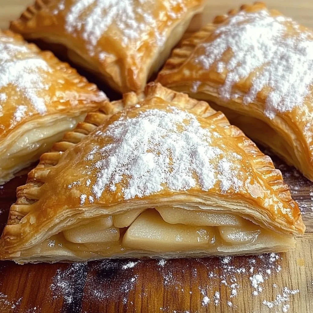Apple Turnovers with Biscuits