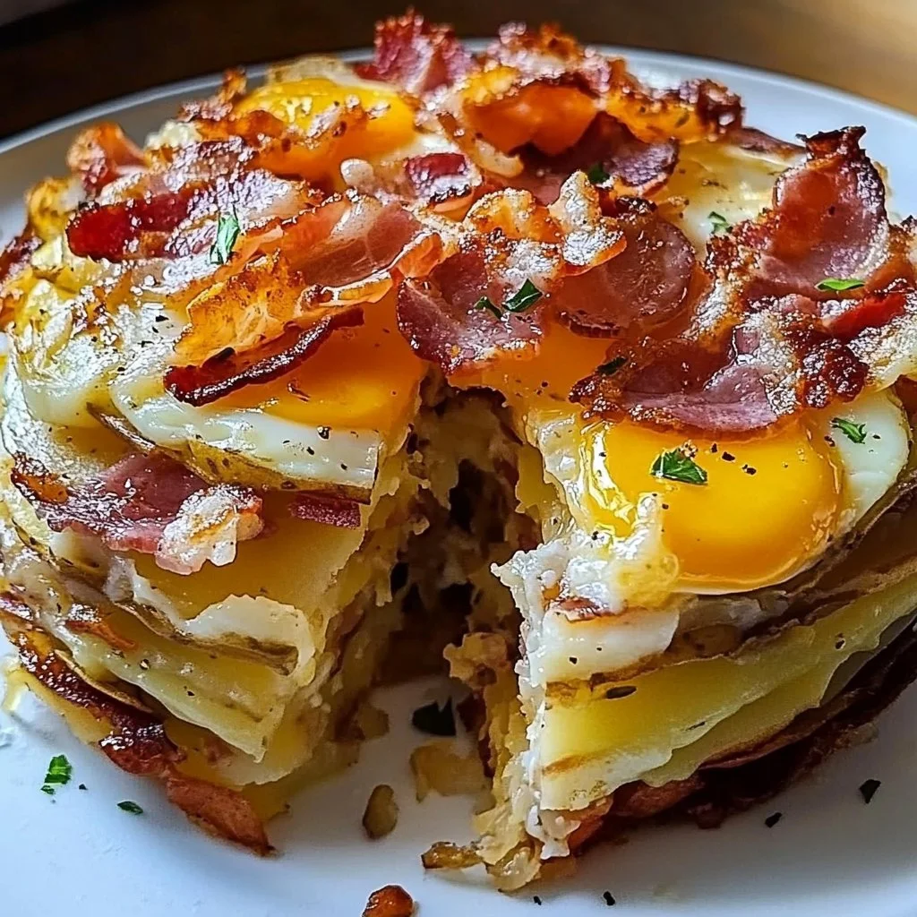 Bacon Egg Potato Bake
