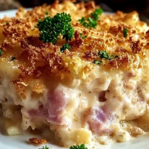 Chicken Cordon Bleu Casserole