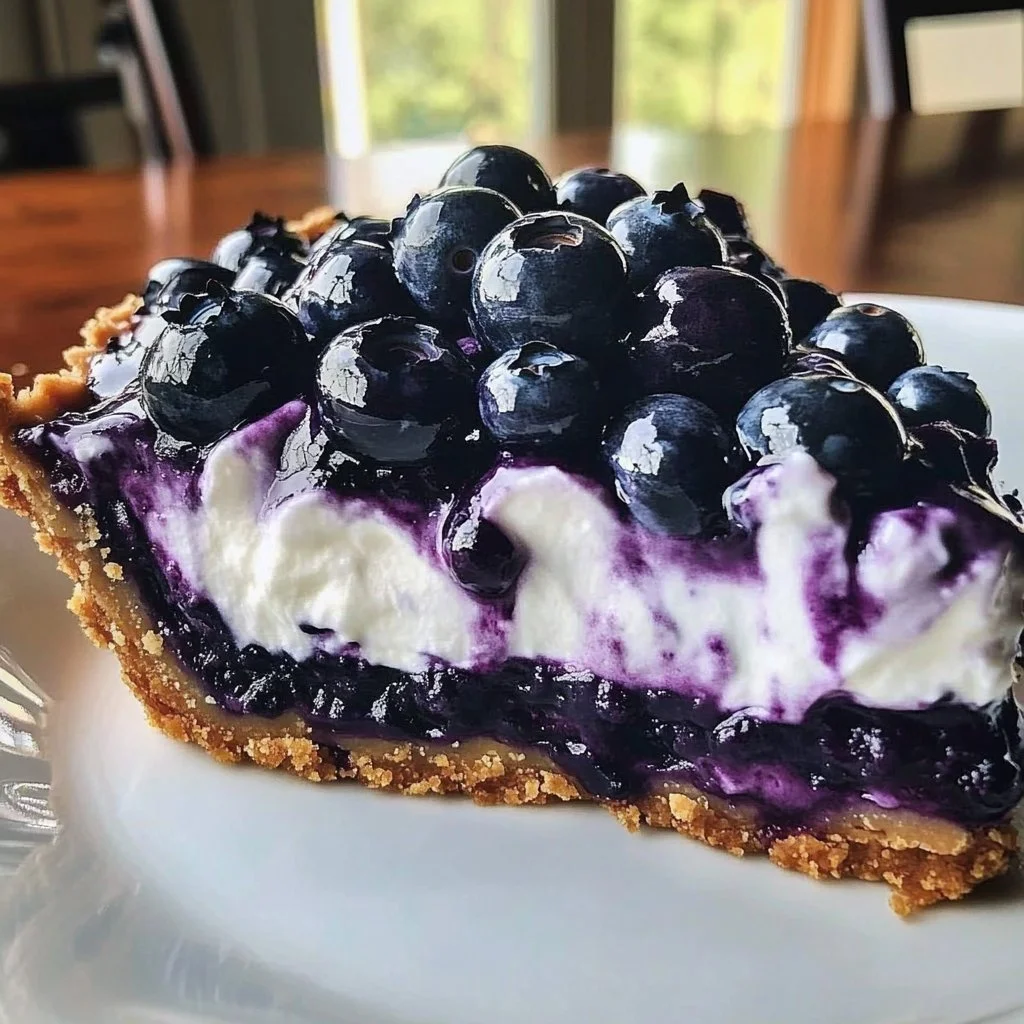 Blueberry Cream Pie Vegan Gluten Free