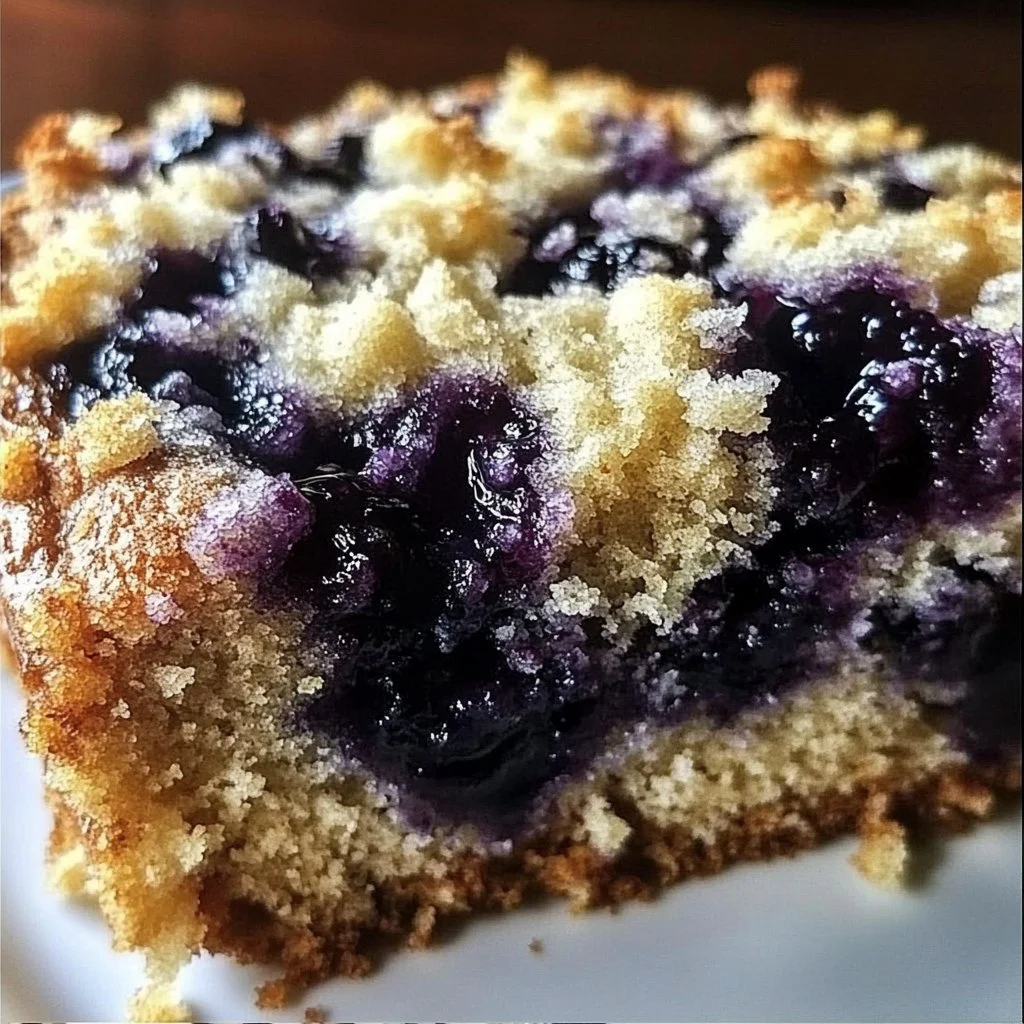 Blueberry Sour Cream Coffee Cake Recipe