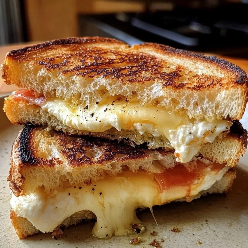 Burrata Grilled Cheese Sandwich