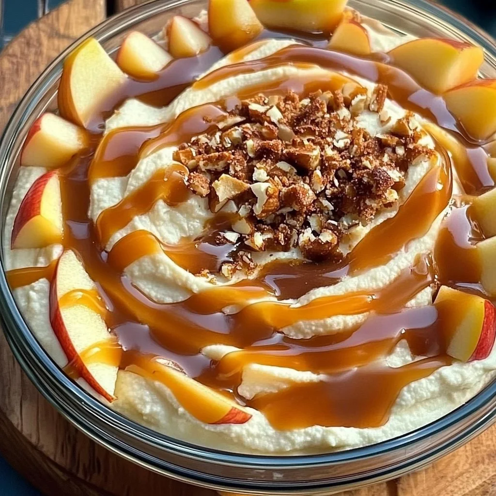 Caramel Apple Cheesecake Dip Recipe