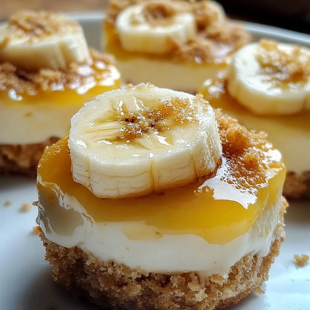Cheesecake Banana Pudding Bites