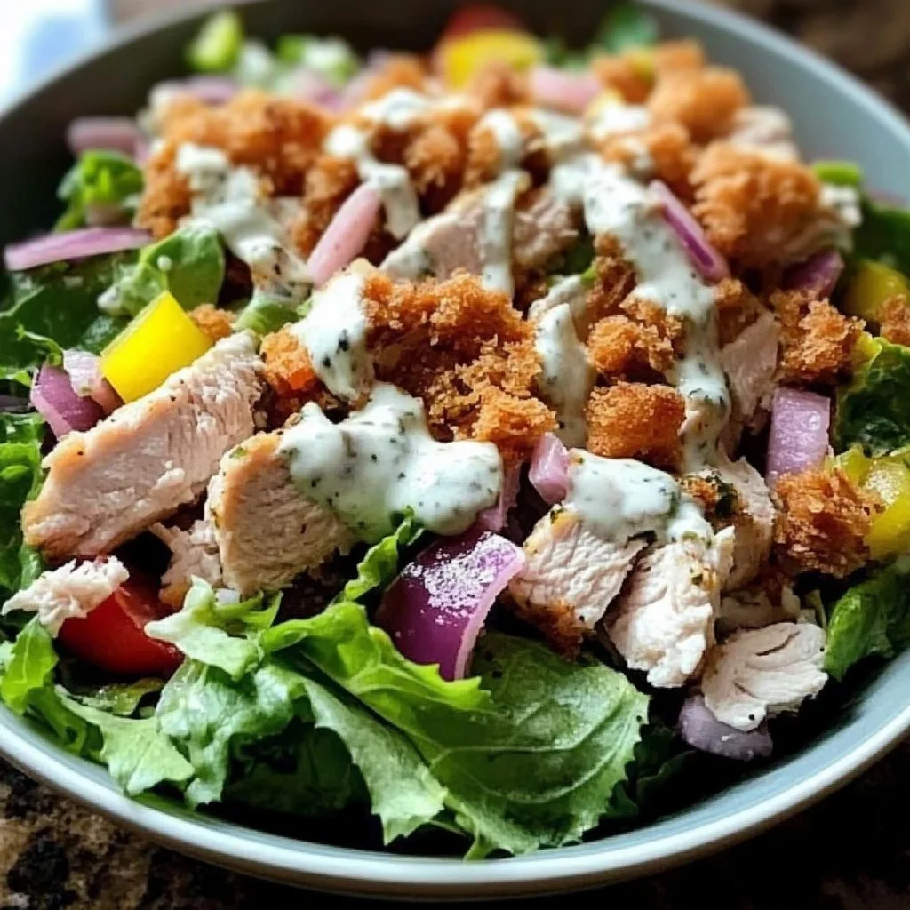 Chicken Cordon Bleu Salad