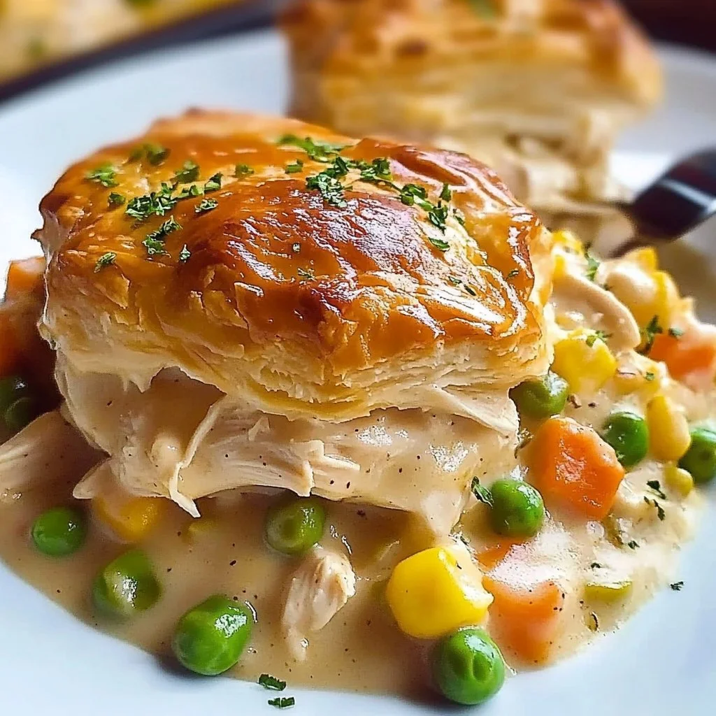 Chicken Pot Pie Casserole