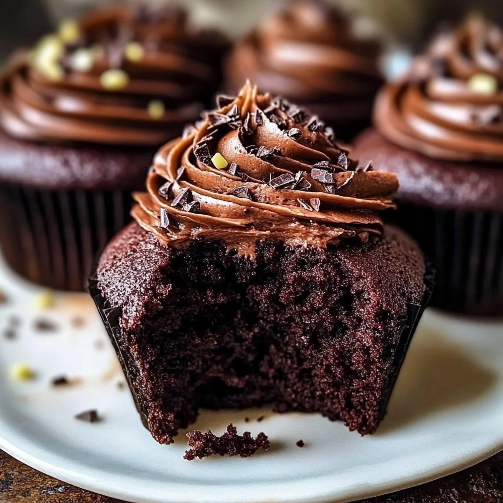 Homemade Chocolate Cupcake Recipe