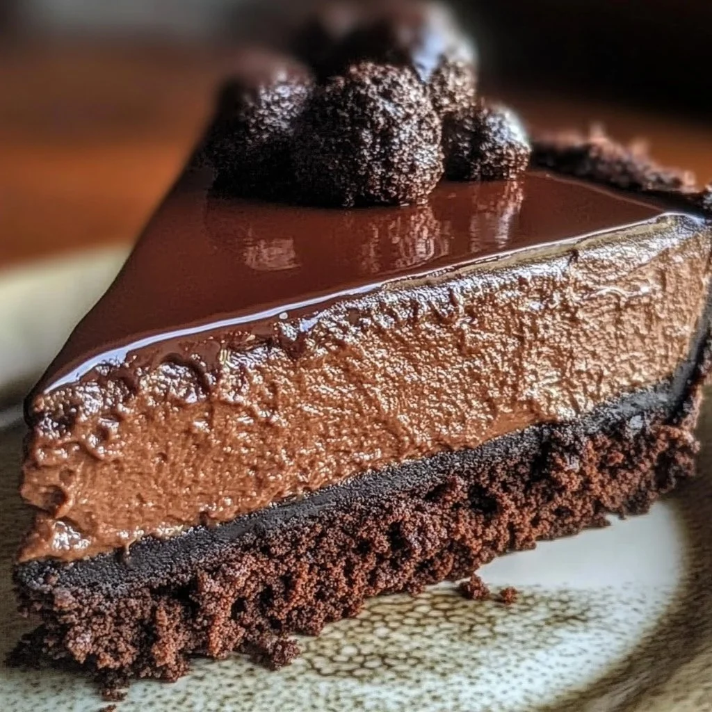 Chocolate Fudge Truffle Cheesecake