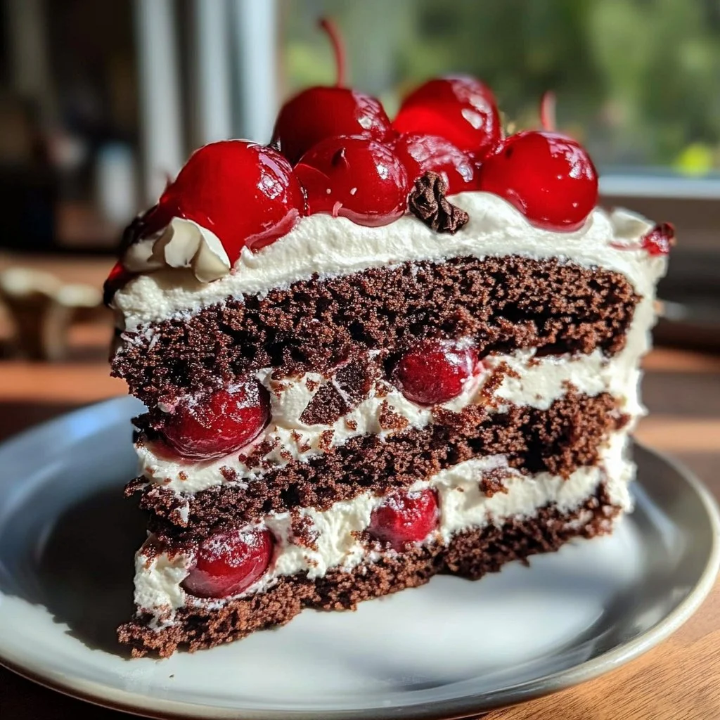 Christmas Black Forest Cake