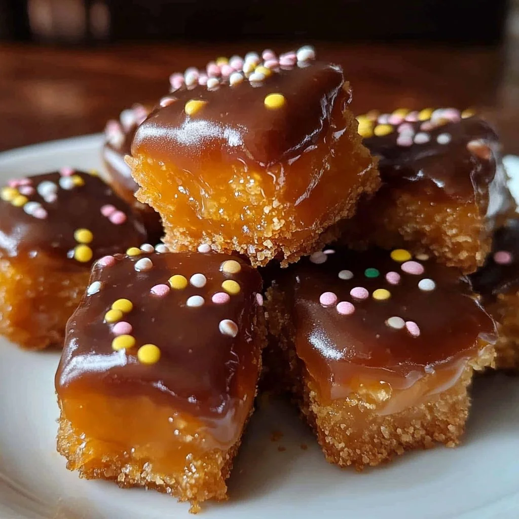 Christmas Caramel Bites