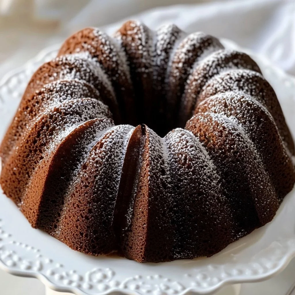 Christmas Chocolate Bundt Cake
