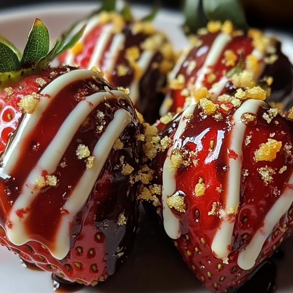 Christmas Covered Strawberries