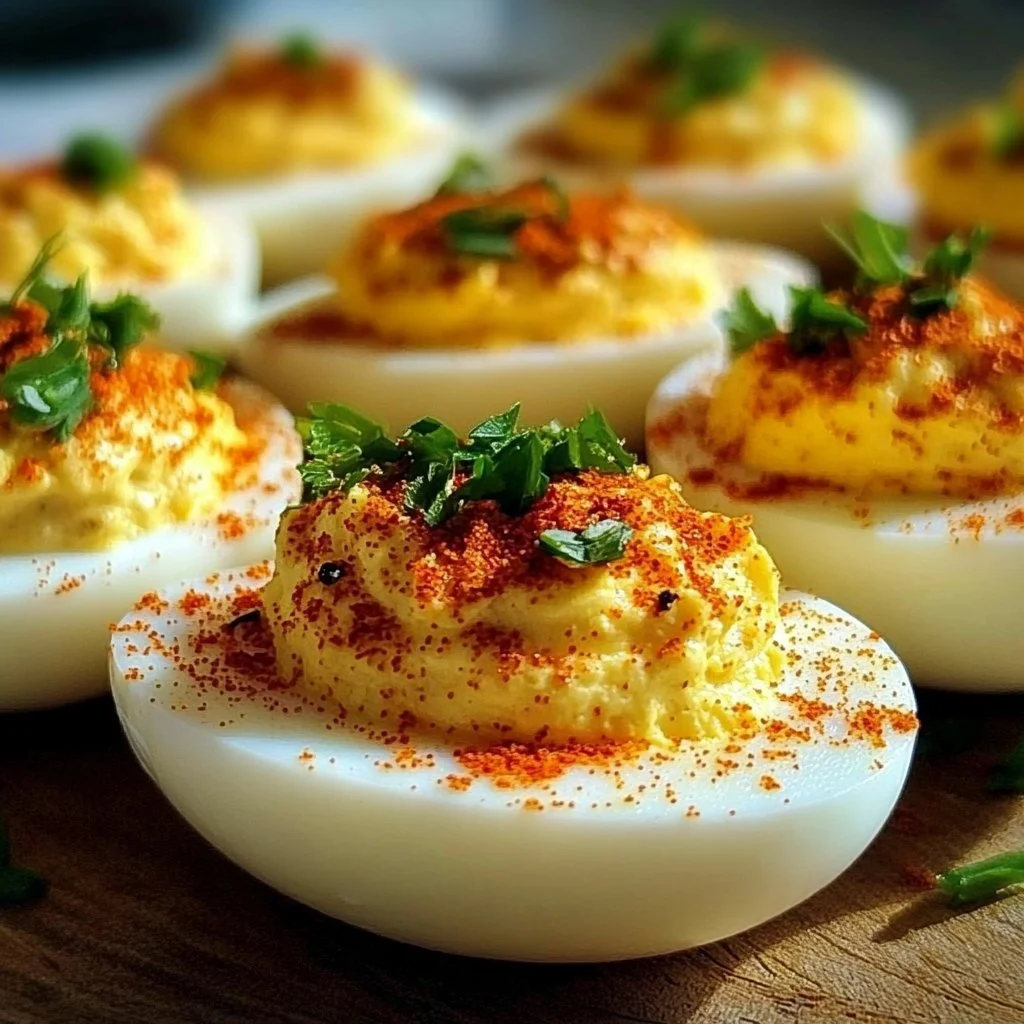 Christmas Deviled Eggs