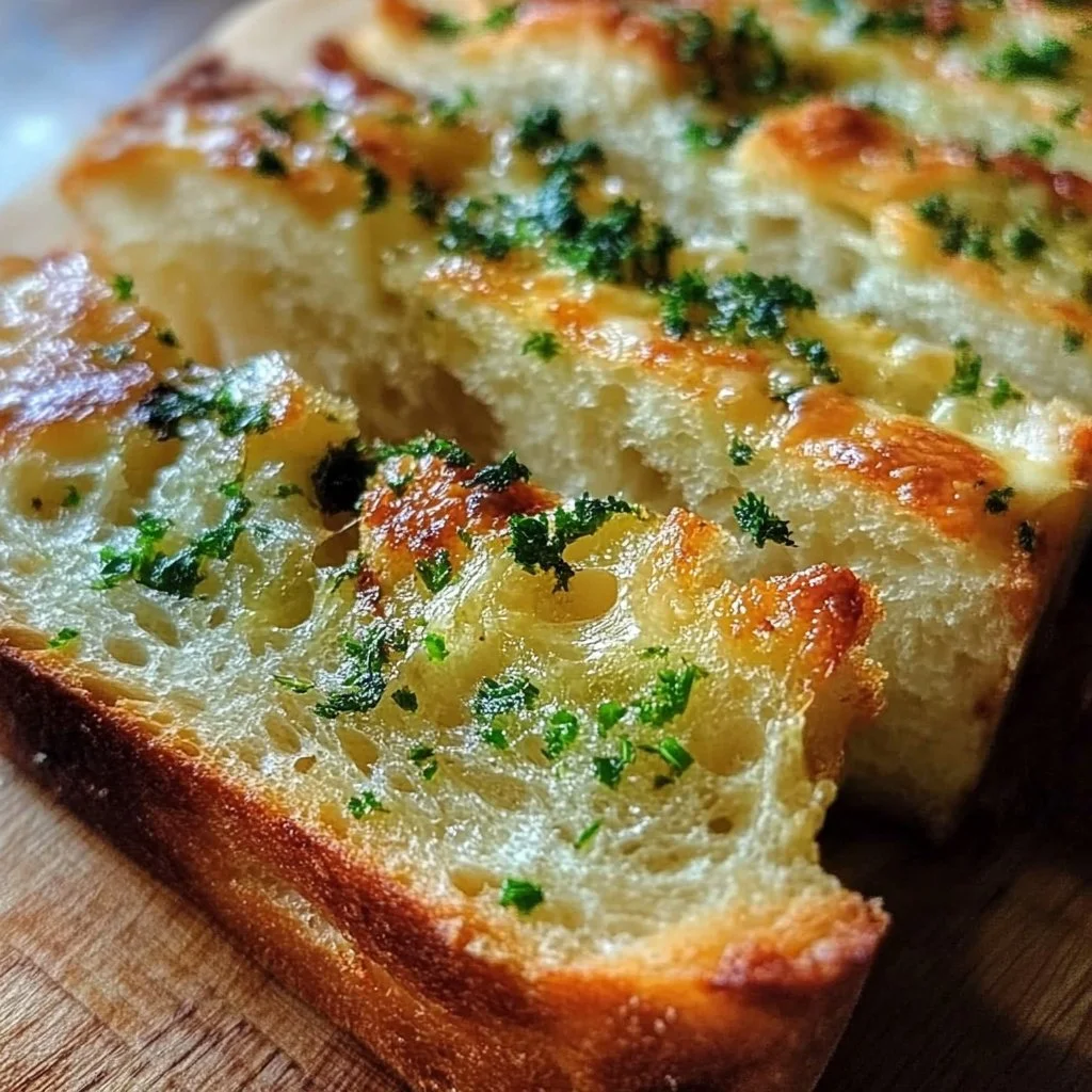 Christmas Garlic Bread