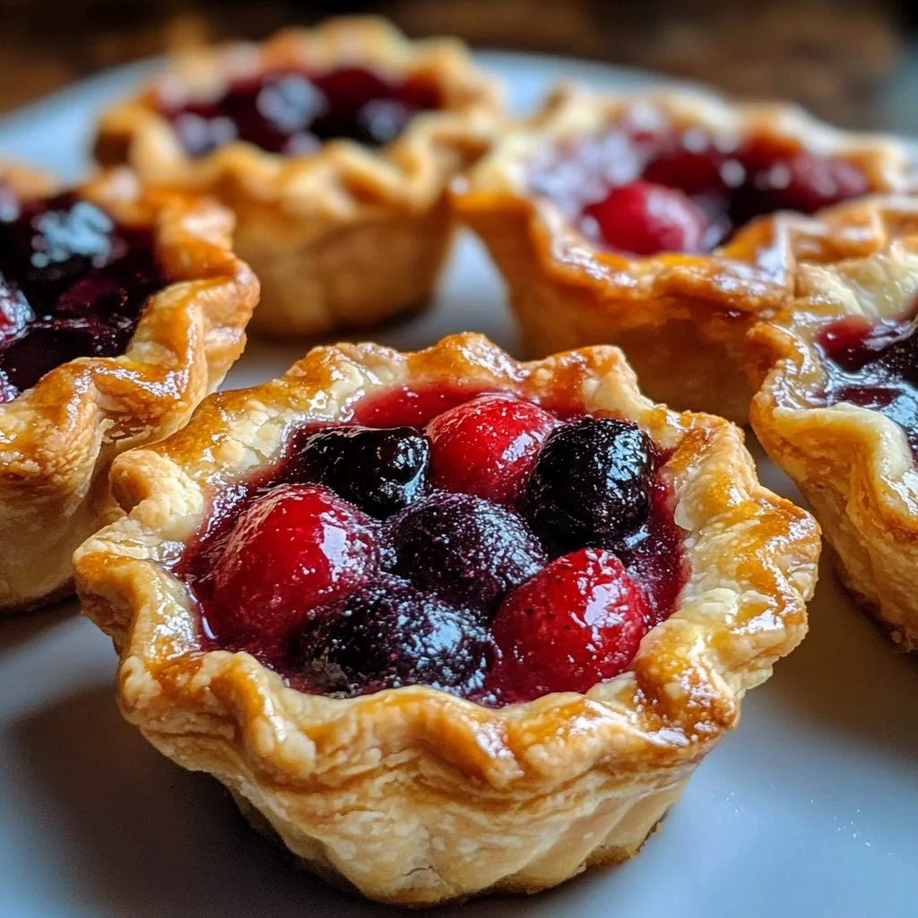 Christmas Mini Fruit Pies