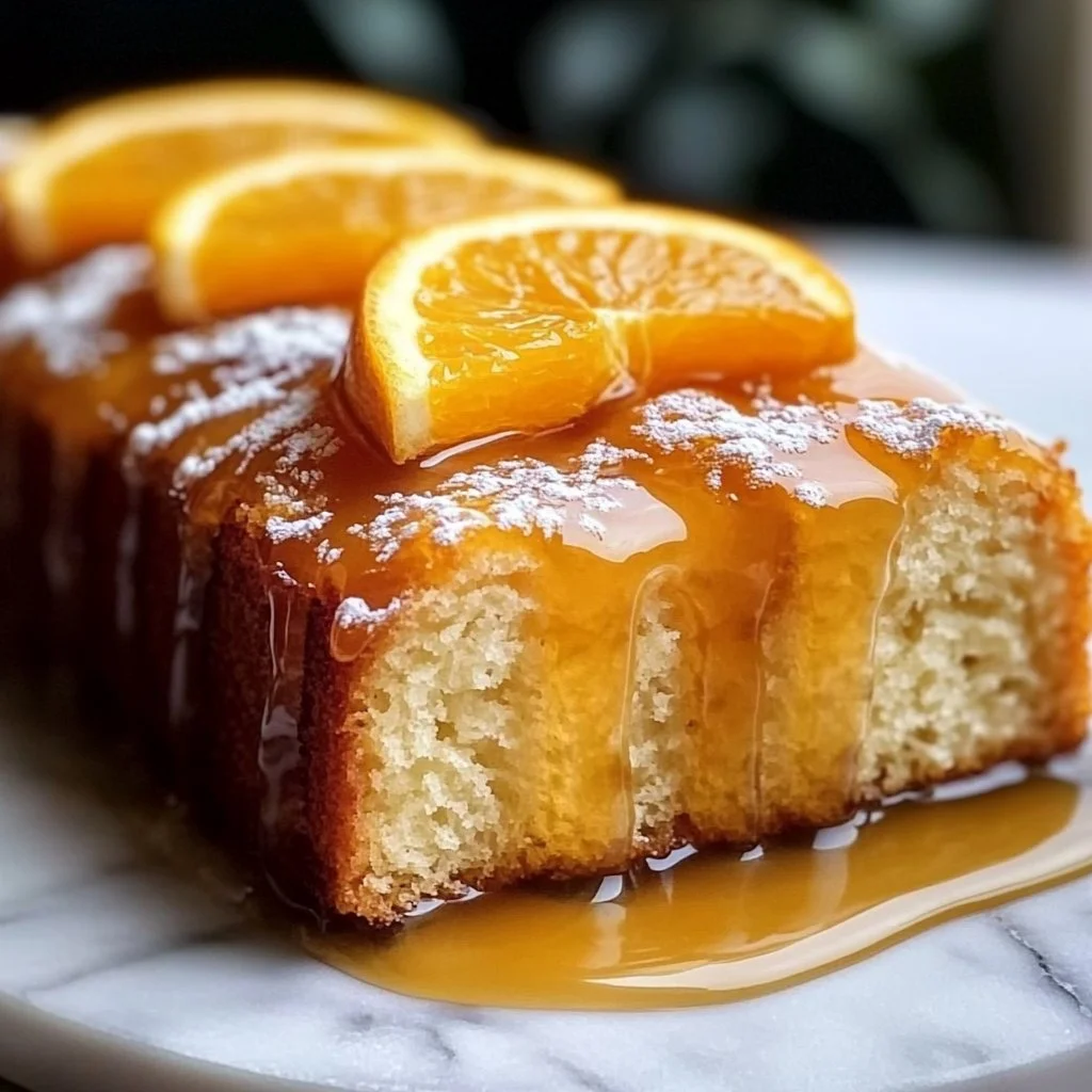 Christmas Orange Syrup Cake