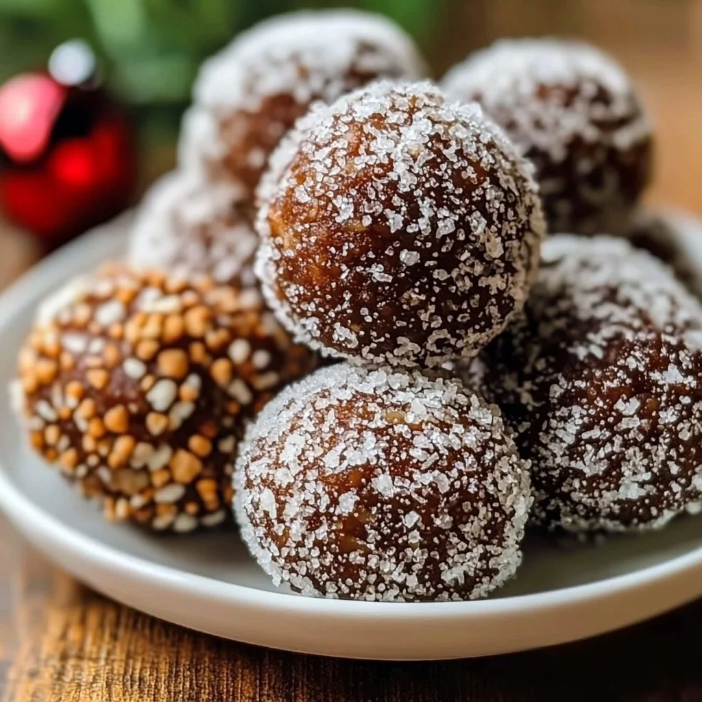 Christmas Rum Balls Delight