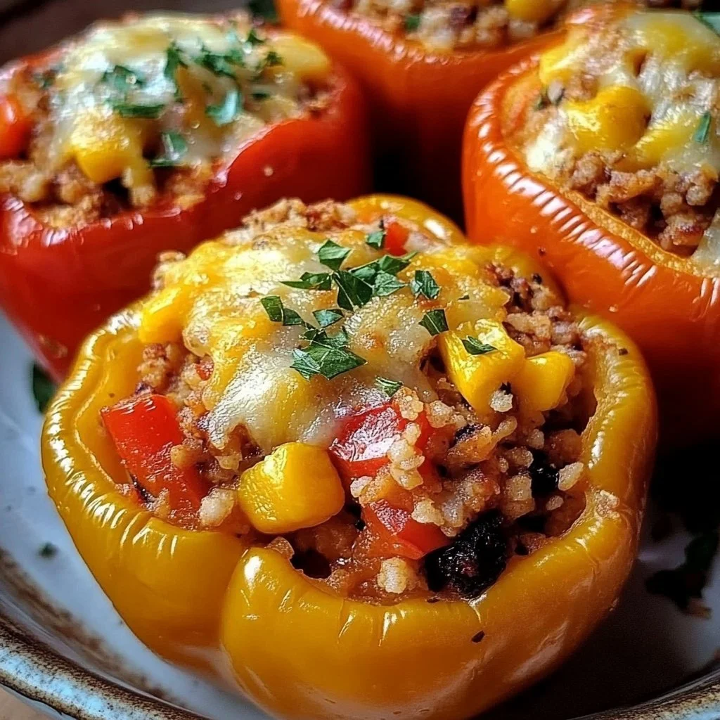 Christmas Stuffed Peppers