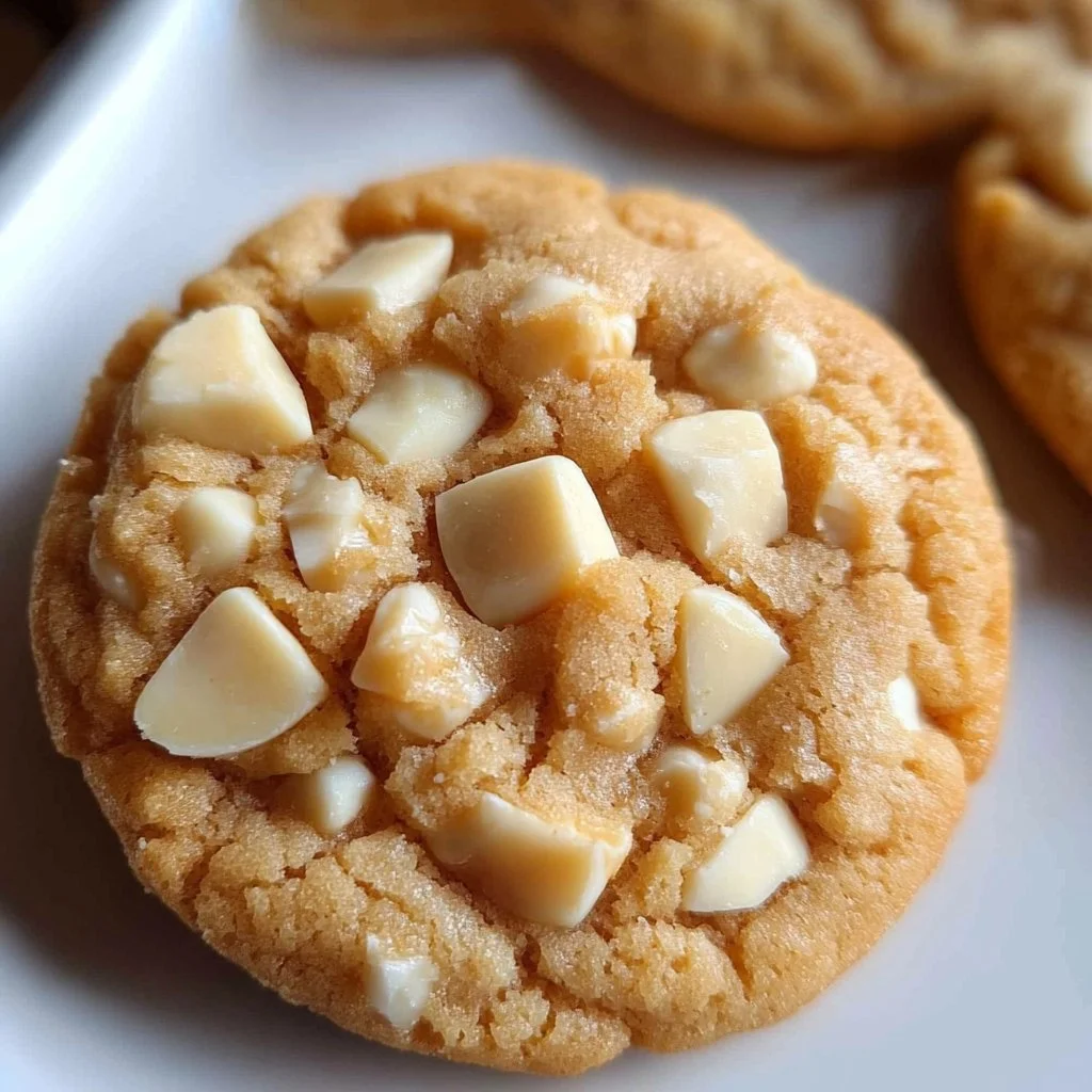 Christmas White Chocolate Macadamia Cookies