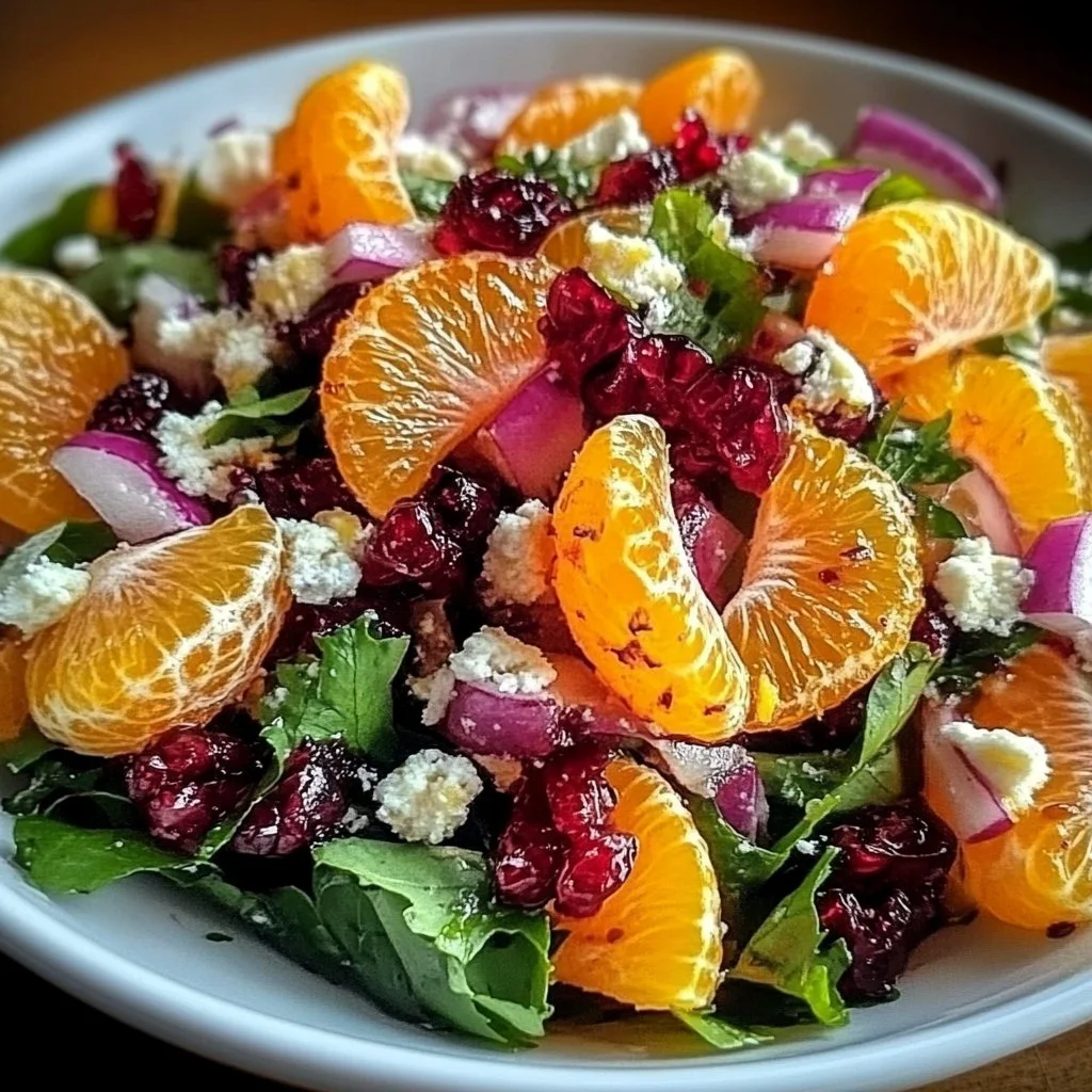 Christmas Winter Citrus Salad