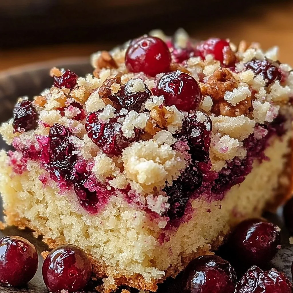 Cranberry Bliss Coffee Cake