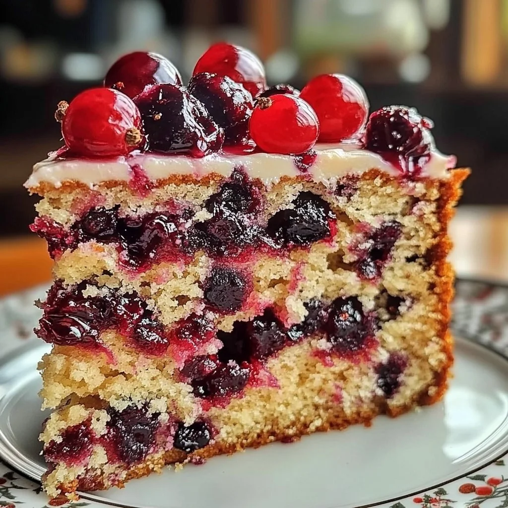 Cranberry Christmas Cake