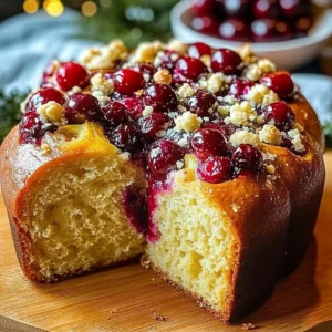 Cranberry Orange Bread