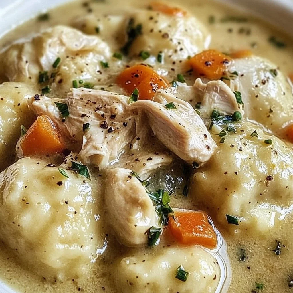 Crockpot Chicken and Dumplings