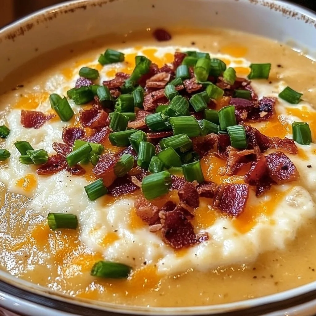 Crockpot Loaded Baked Potato Soup