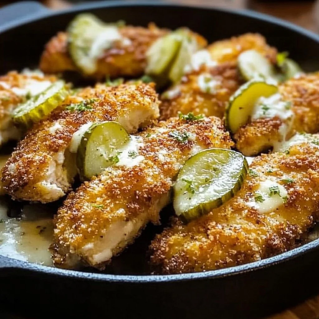 Dill Pickle Parmesan Chicken