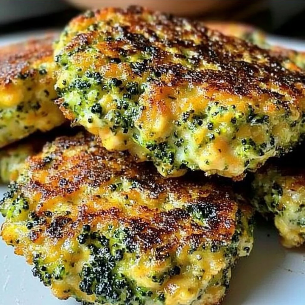 Easy Broccoli Cheese Patties
