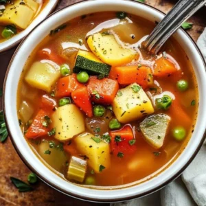 Easy Vegetable Soup