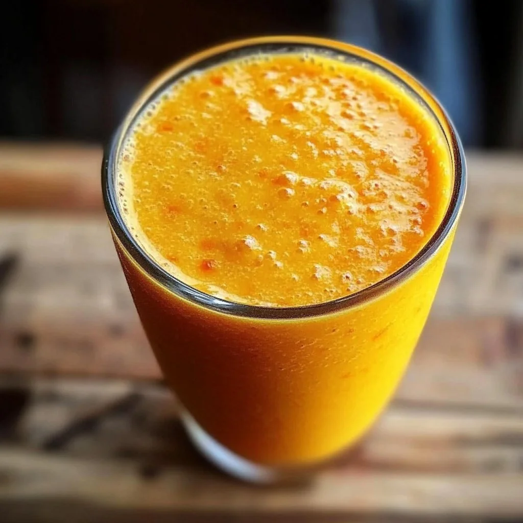 Carrot Orange Mango Smoothie