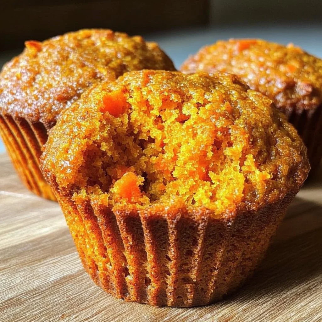Healthy Carrot Muffins